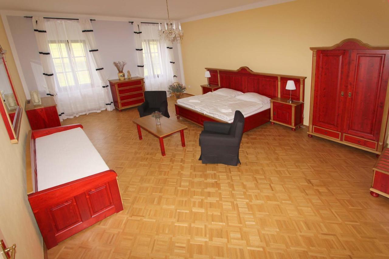 Zamek Liboun Hotel Louňovice pod Blaníkem Eksteriør billede